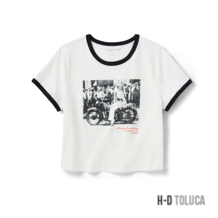 CAMISETA MISS ENTHUSIAST RINGER TEE PARA MUJER