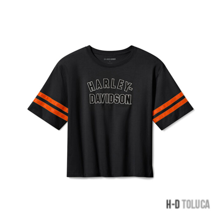 CAMISETA H-D ESSENTIAL BOXY PARA MUJER