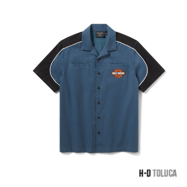 CAMISA H-D ESSENTIAL SHORT SLEEVE MECHANICS PARA HOMBRE
