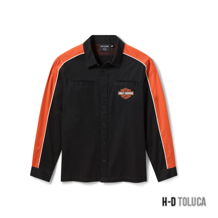 CAMISA H-D ESSENTIAL LONG SLEEVE MECHANICS PARA HOMBRE