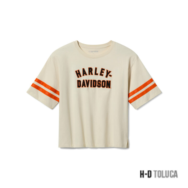 CAMISETA H-D ESSENTIAL BOXY PARA MUJER