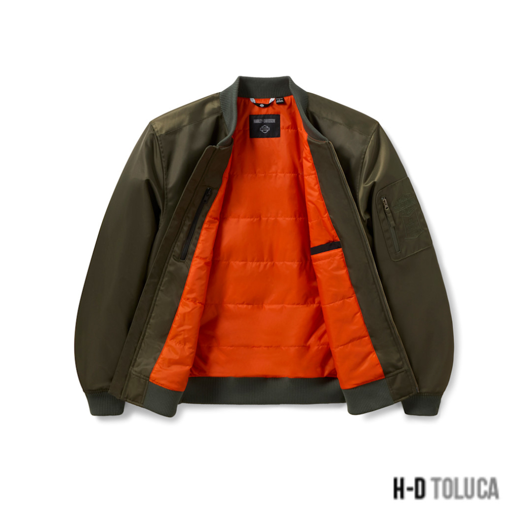 CHAMARRA MA-1 BOMBER RIDING PARA HOMBRE - Image 3