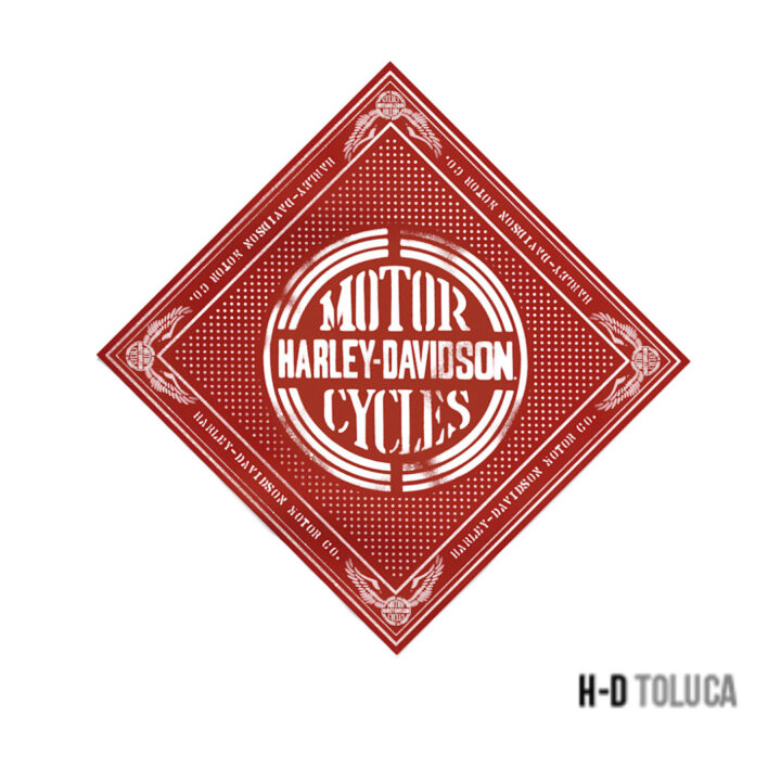 BANDANA H-D AMERICAN CLASSIC PARA HOMBRE - BARN RED