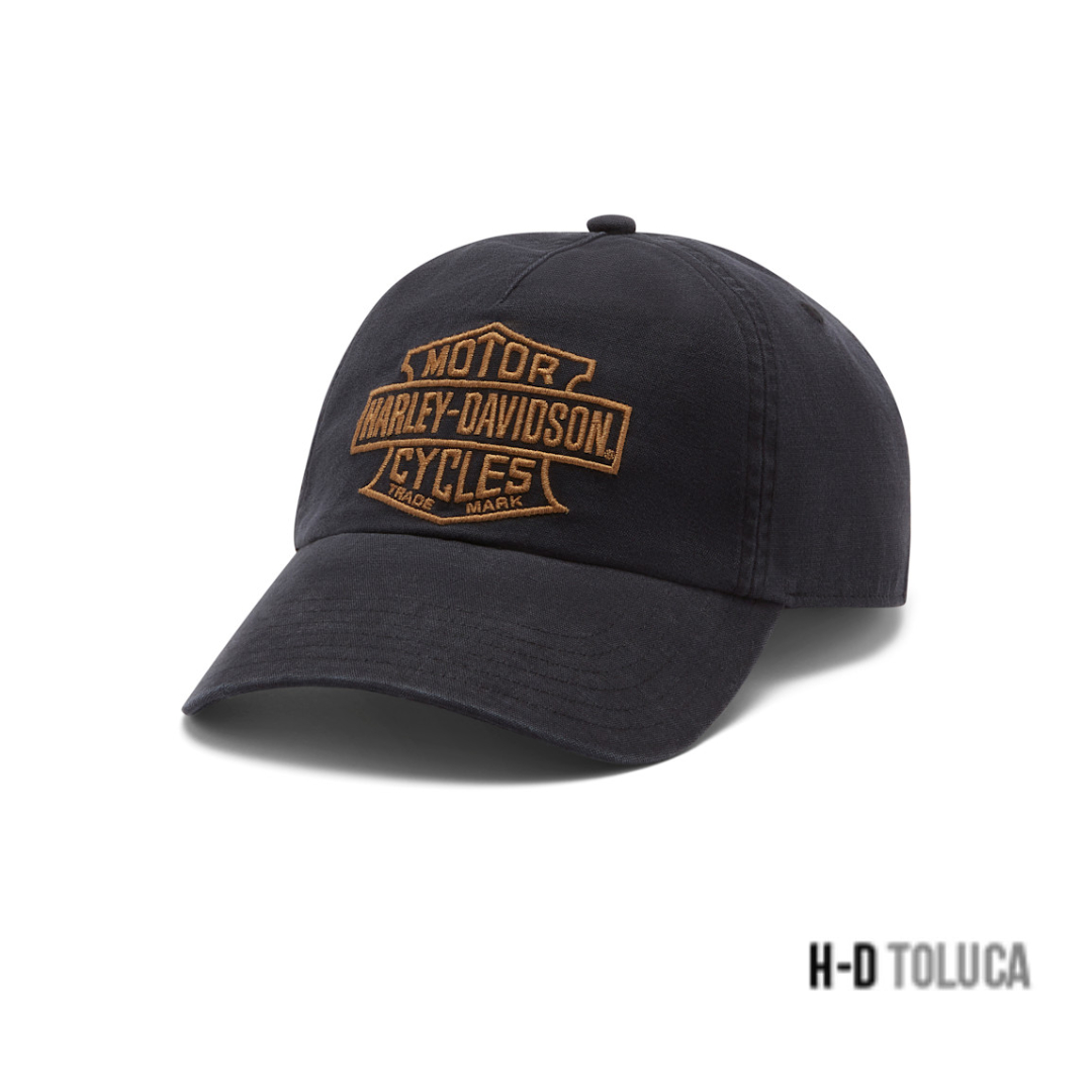 GORRA H-D AMERICAN CLASSIC SWITCHBACK ADJUSTABLE PARA HOMBRE - HARLEY BLACK