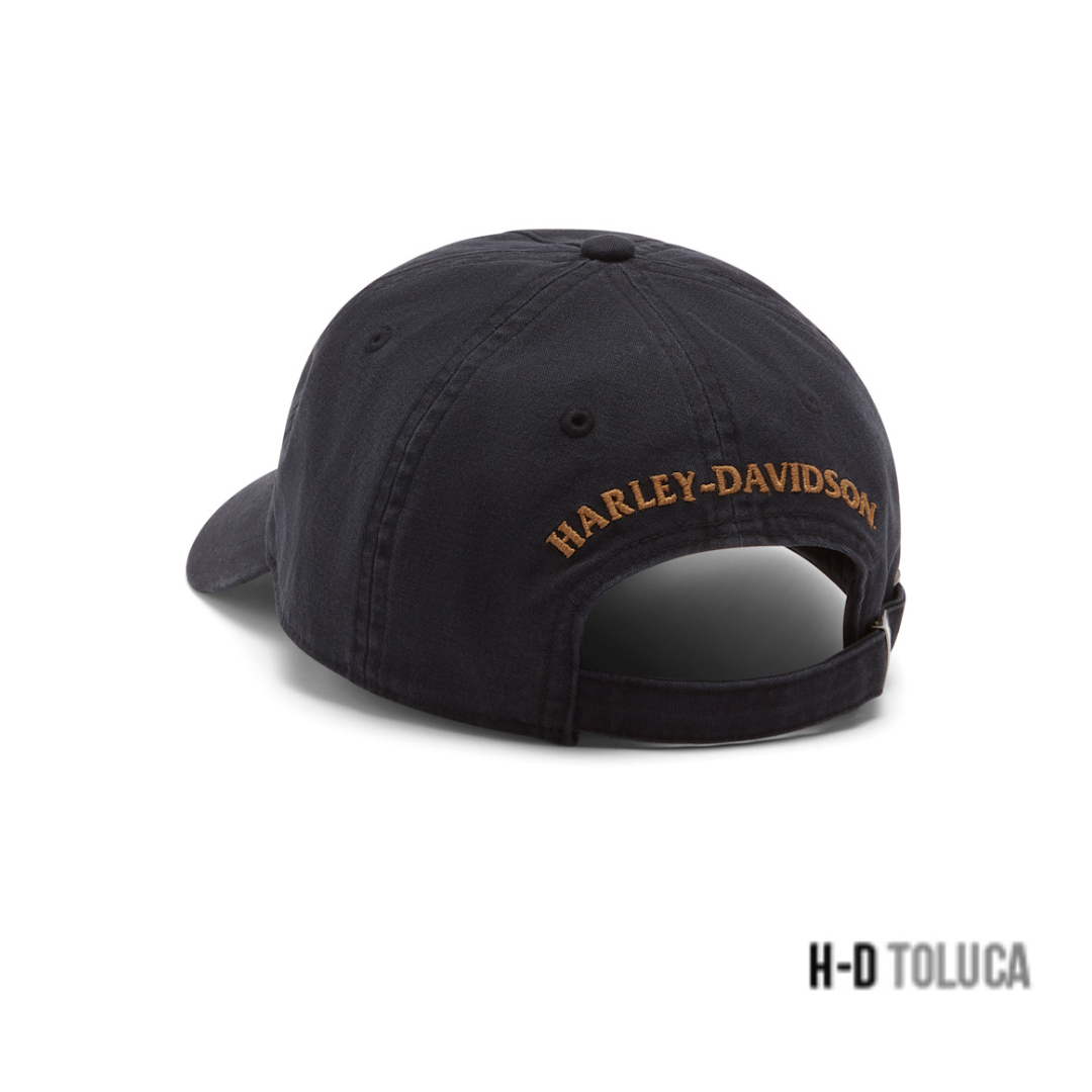 GORRA H-D AMERICAN CLASSIC SWITCHBACK ADJUSTABLE PARA HOMBRE - HARLEY BLACK - Image 2